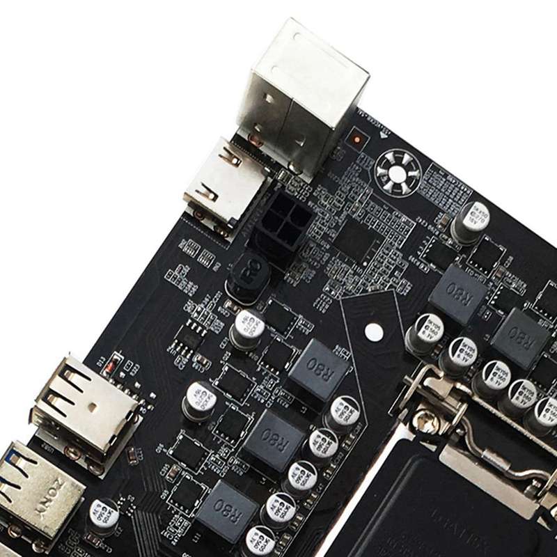 B250c Miner Motherboard+switch Cable with Light+rj45 Cable+sata Cable