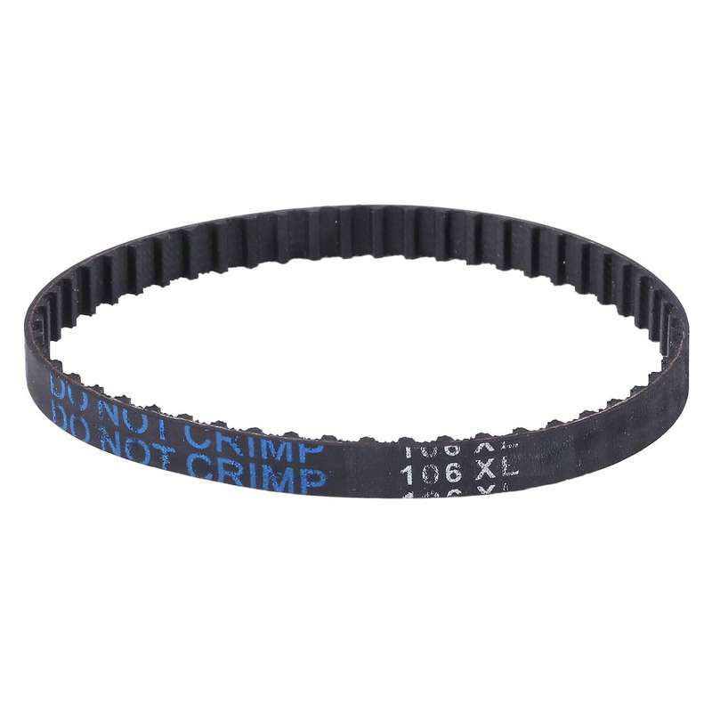 4x 106xl 031 53 Teeth 7.9mm Rubber Drying Machine Timing Belt Black