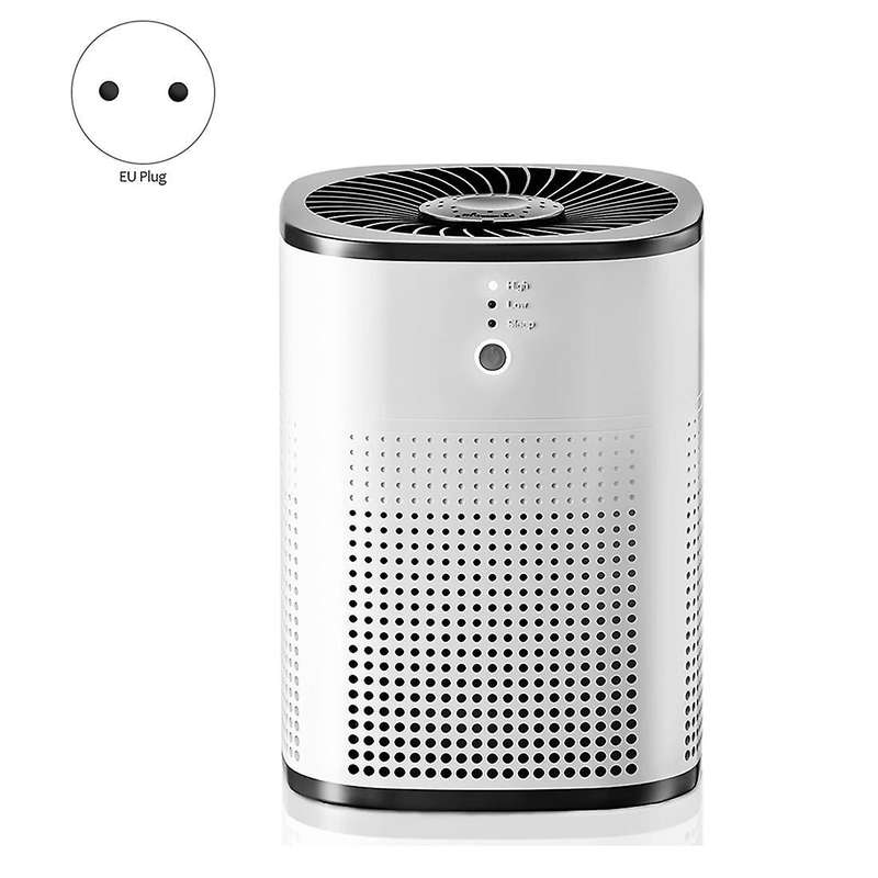 H13 Air Purifier 360 Intake with 5 Stage for Pet Allergies Eu Plug