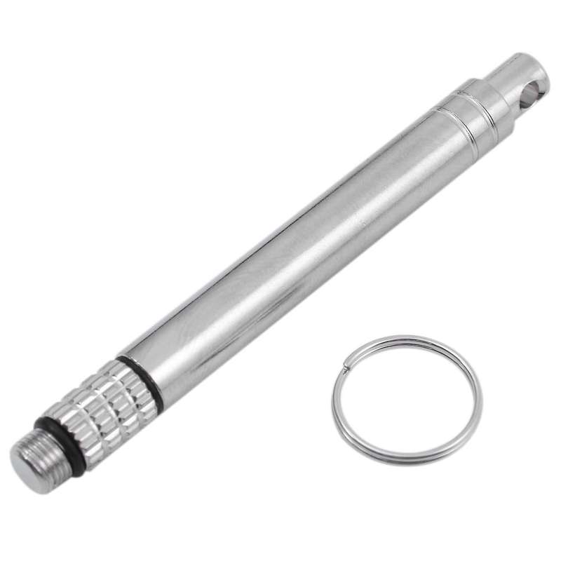 Titanium Outdoor Edc Toothpick Bottle Fruit Fork Camping Tool