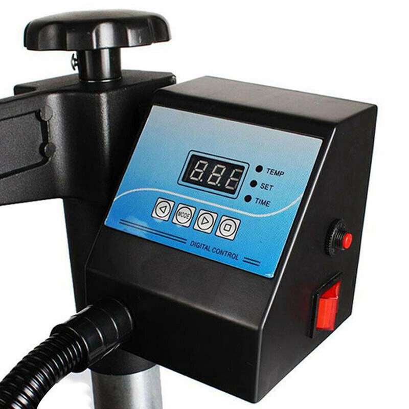 2x Digital Control Box Heat Press Temperature Controller Black