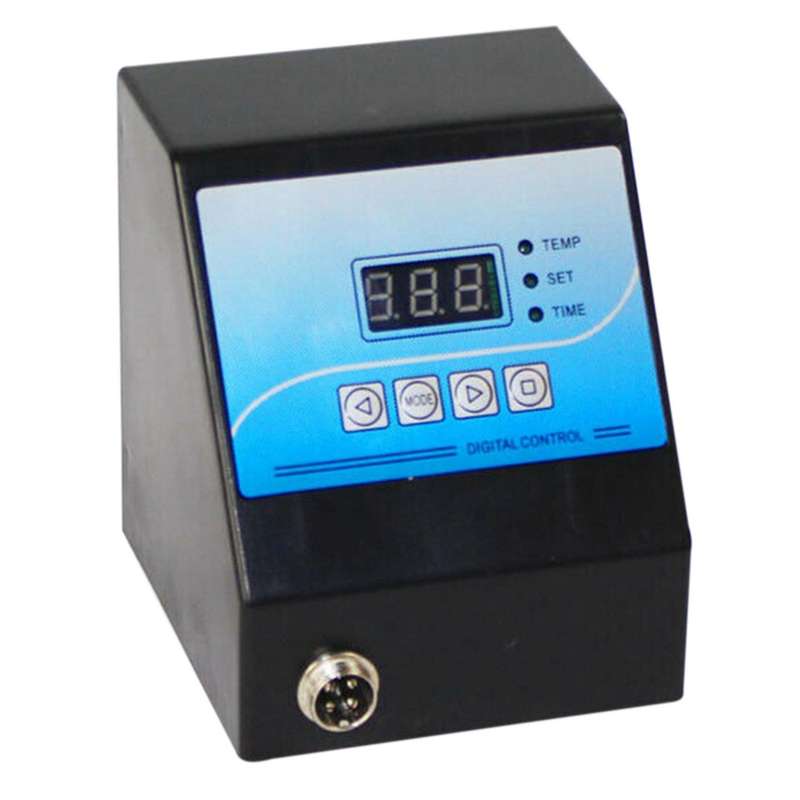 2x Digital Control Box Heat Press Temperature Controller Black