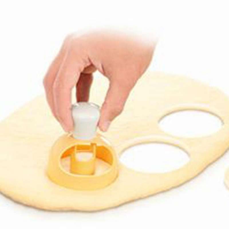 Donut Mold with Dipping Tongs, Hollow Bread Mold, Baking Tool, Mold