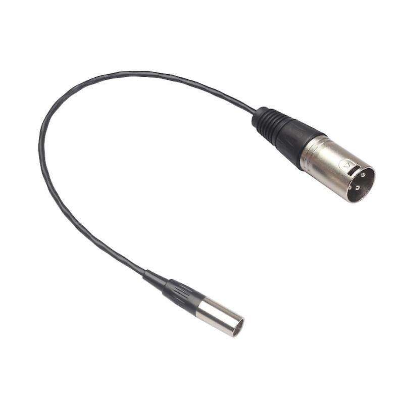 3 Pin Male to 3 Pin Male Xlr Mini Plug Audio Cable Microphone Cable
