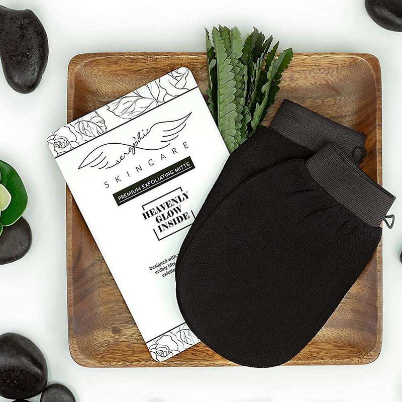 Exfoliating Mitts Glove,bath Shower Sauna Dead Hard Skin Care Massage
