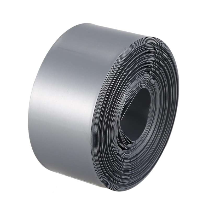 10m 29.5mm Pvc Heat Shrink Tubing Wrap for 1 X 18650 Battery Gray