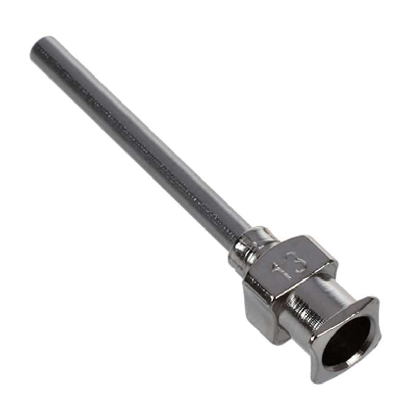Stainless Steel Luer Lock Industrial Liquid Dispensing Needle Tip, 13