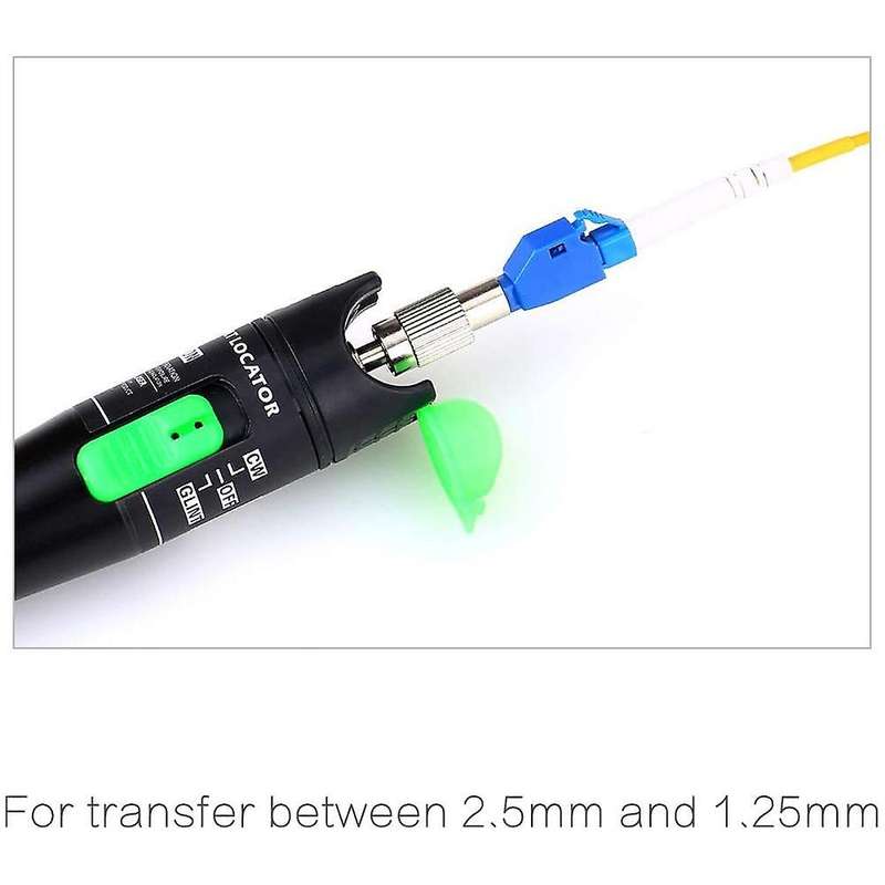 1pcs Visual Fault Locator Adapter, Fc Male to Lc Female Adapter