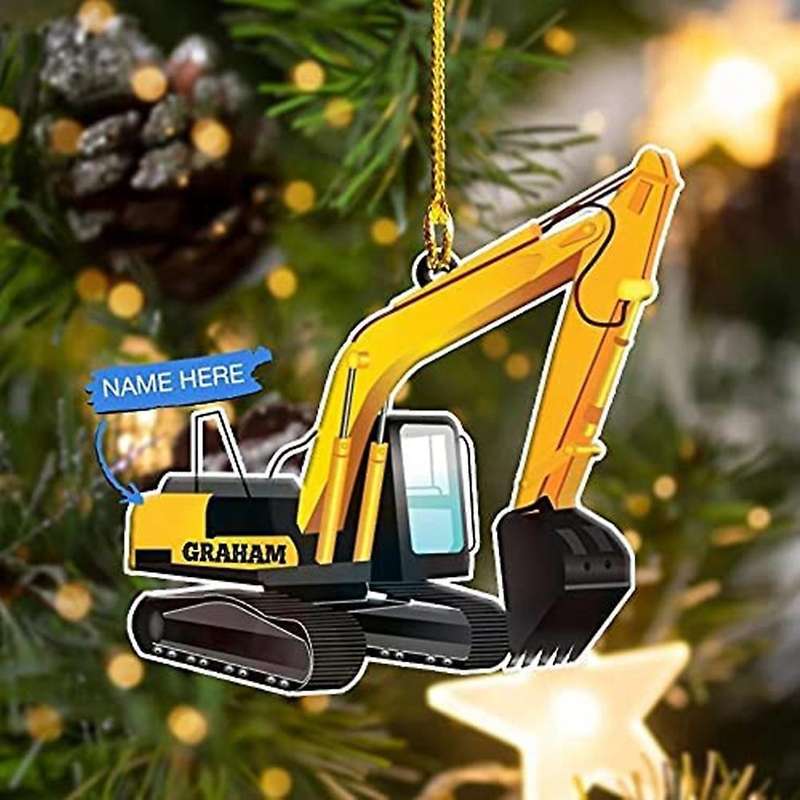 Christmas Tree Hanging Decoration Gift Wooden Christmas Decorations D