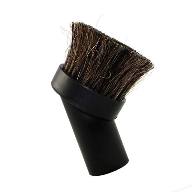 1pc Horsehair Vacuum Cleaner Brush Head Keyboard Space Dusting Brush
