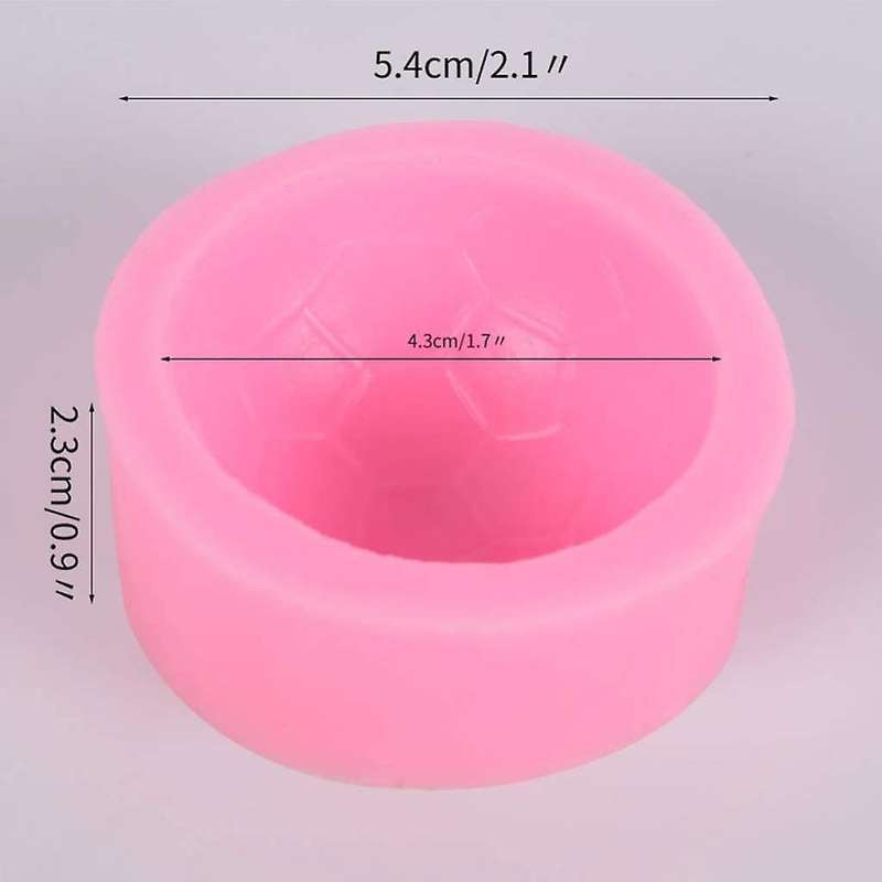 3d Football Basketball Silicone Cake Liquid Silicone Mold Baking Mold