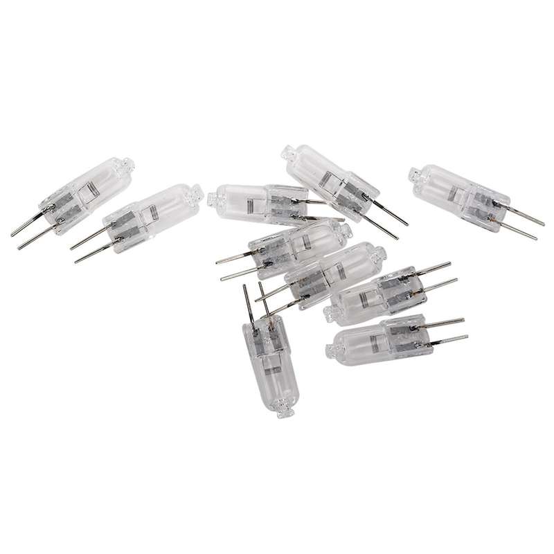 10stk. G4 Halogenlampe 12v 35w Stiftsockellampe Warmweiss