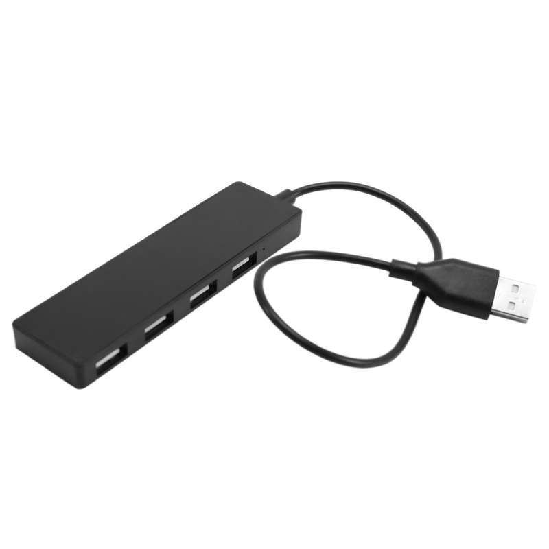 Ultra Slim Usb Hub 4-port Usb 2.0 Hub White