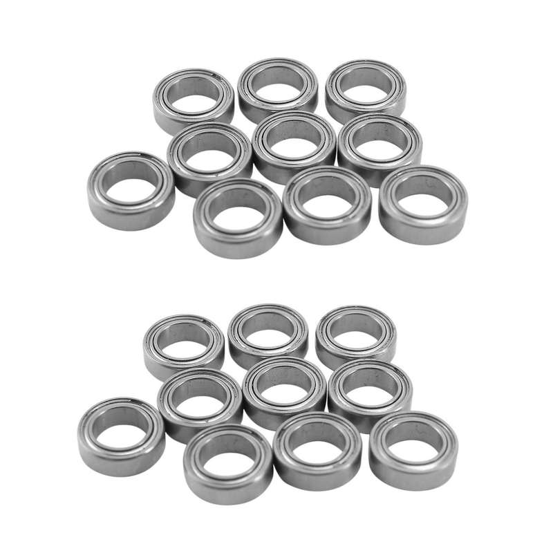 10pcs Miniature Sealed Metal Ball Bearing Model: Mr85-zz 5x8x2.5mm