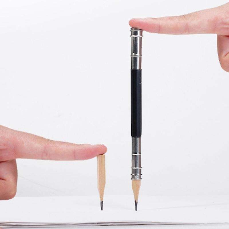 10pcs Pencil Extender Holder Adjustable Coupling Device for Writing