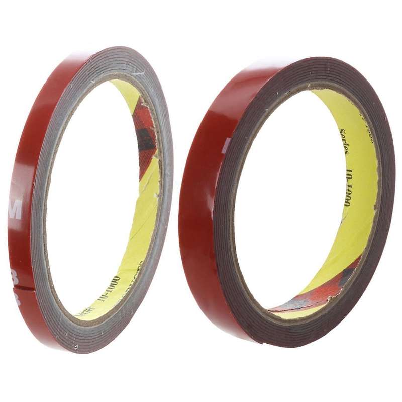 Strong Permanent Double Sided Foam Tape Roll, Red 8mm*3m