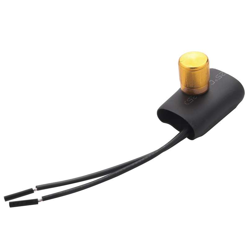 Blue Gold Tone Table Lamp Full Range Dimmer Rotary Switch 2 Way