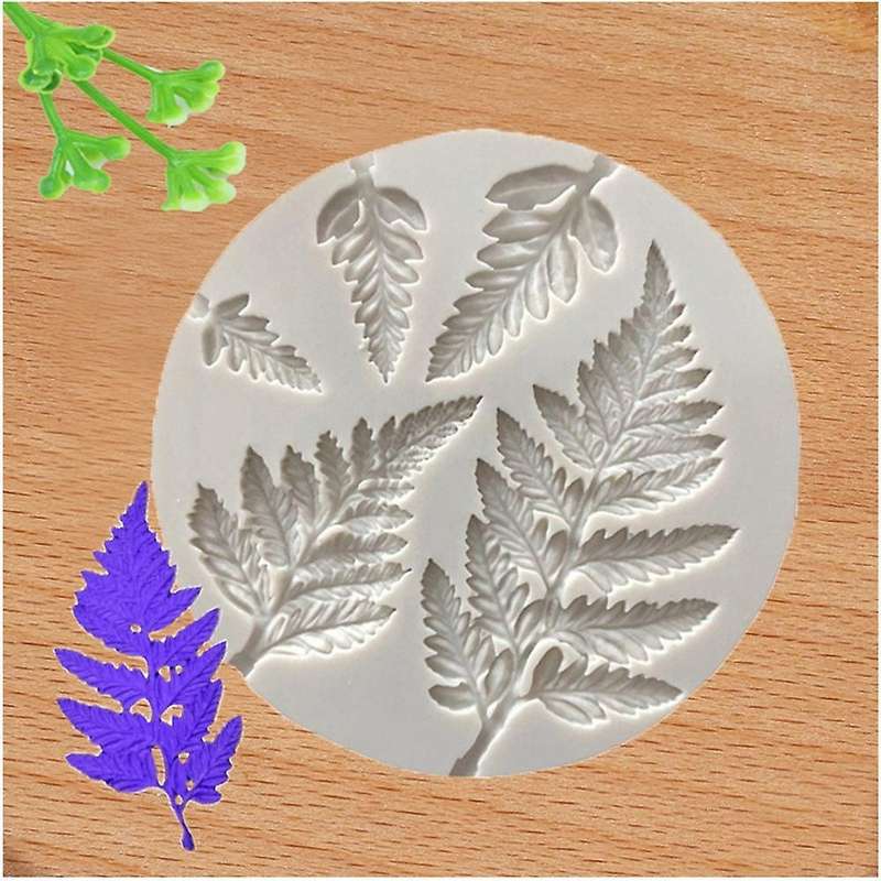 Mimosa Flower Leaf Fondant Cake Silicone Flower Wedding Baking Mold