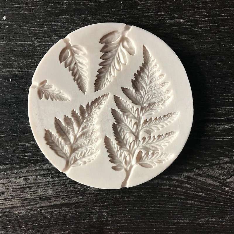 Mimosa Flower Leaf Fondant Cake Silicone Flower Wedding Baking Mold