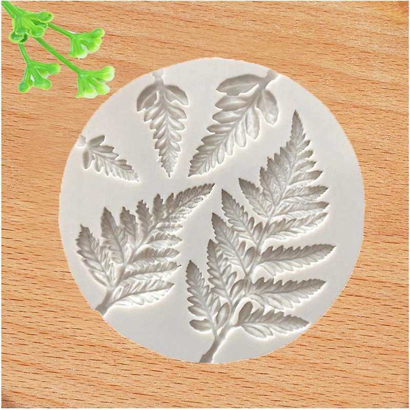 Mimosa Flower Leaf Fondant Cake Silicone Flower Wedding Baking Mold
