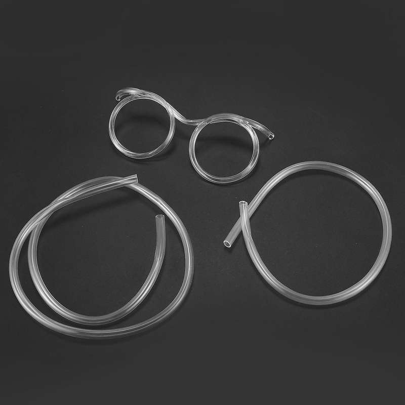 Gafas Con Paja Gafas Con Pajita Para Beber - Claro