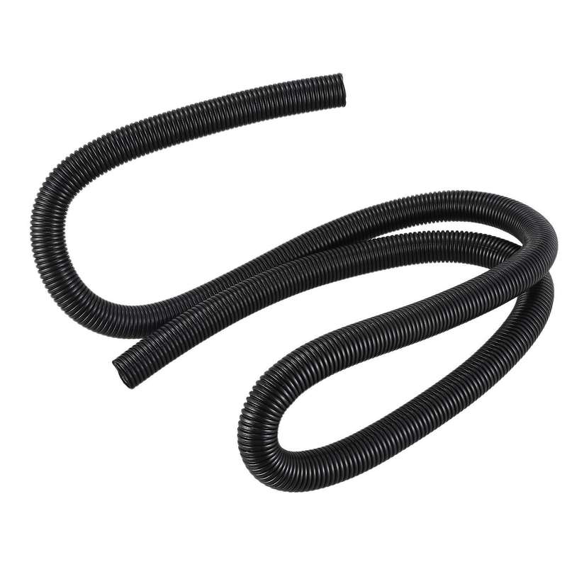 2 Meter 25mm Outer Dia Plastic Wave Type Split Loom Tubing Conduit