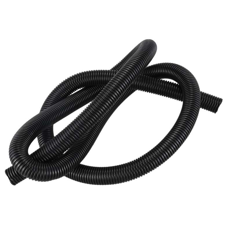 2 Meter 25mm Outer Dia Plastic Wave Type Split Loom Tubing Conduit