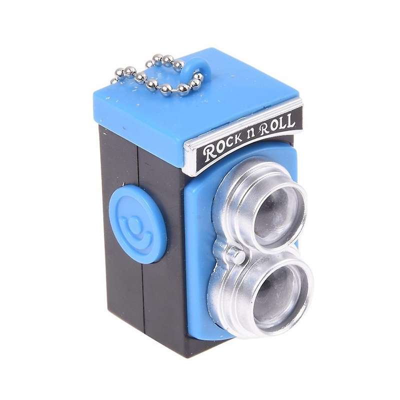 Cute Double Twin Lens Reflex Tlr Camera Style Led Flash Light Torch