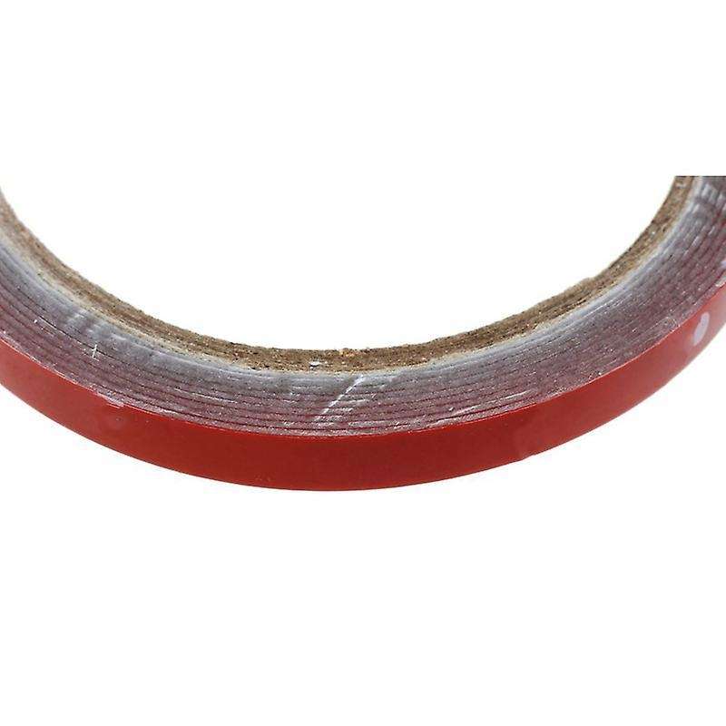 3m Strong Permanent Double Sided Foam Tape Roll, Red 8mm*3m