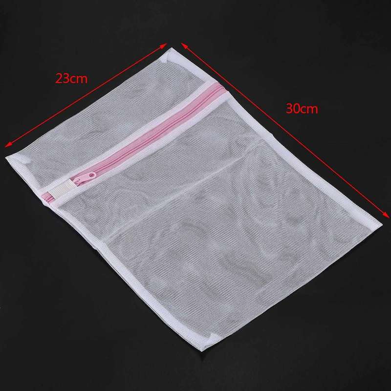 Net Mesh Washing Machine Bag Socks Lingerie Bra Bag 23cm By 30cm