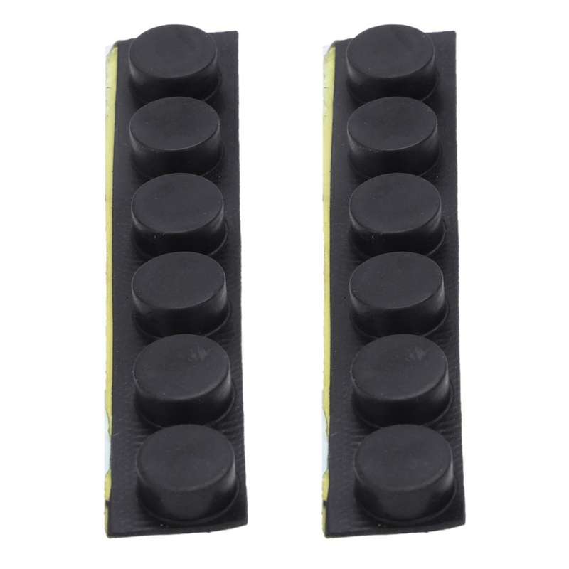 10 Mm X 5 Mm, Selbstklebende Gummipads 12 In 1