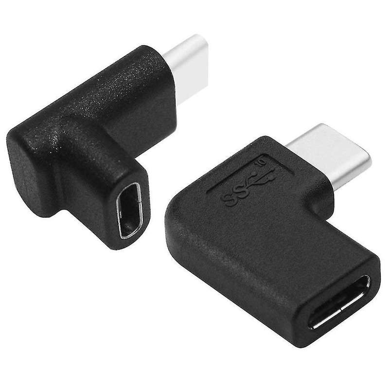 90 Degree 6.35mm 3 Pole Male to 3.5mm Audio Adapter Converter(2-pack)