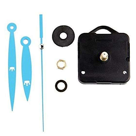 Quartz Clock Movement Mechanism Diy Repair Parts + Luminous Hands