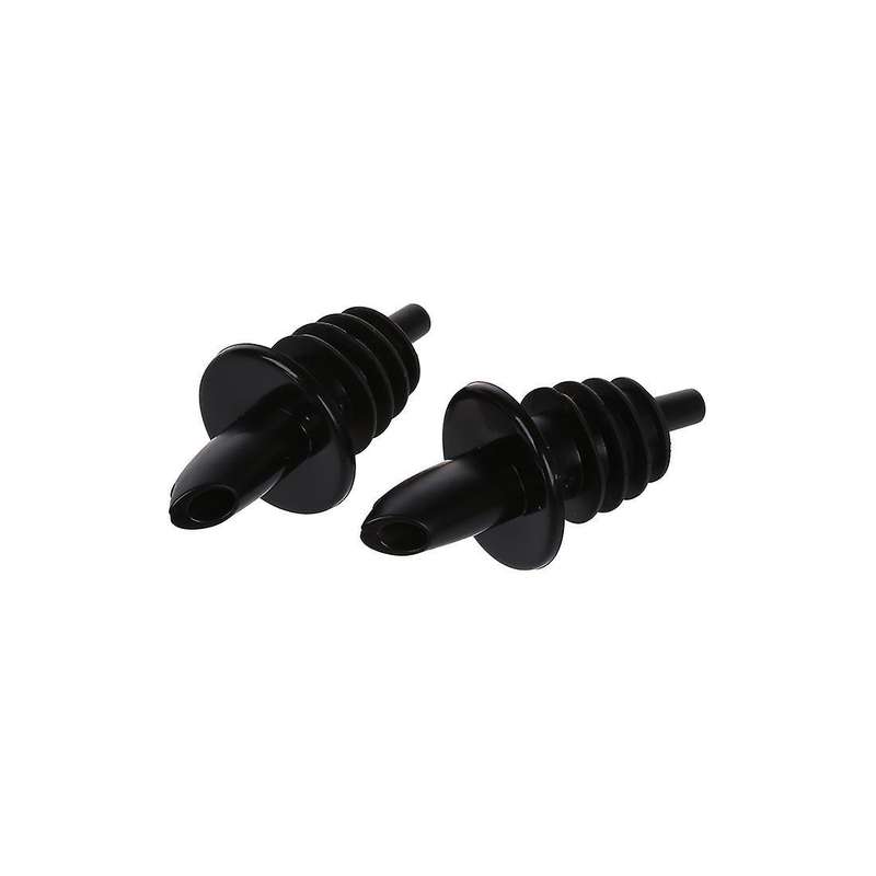 6pcs Plastic Free Flow Liquor Spirit Bottle Pourer Bar Wine Cocktail Drinks