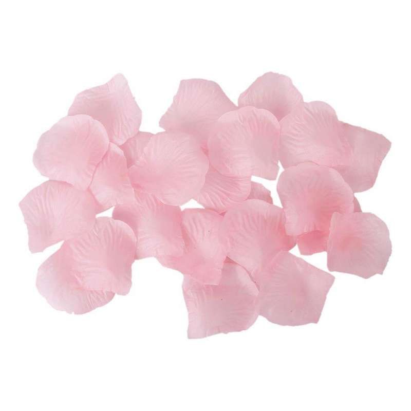 100pcs Petales Roses Artificielles Fleurs Pour Decoration De Mariage
