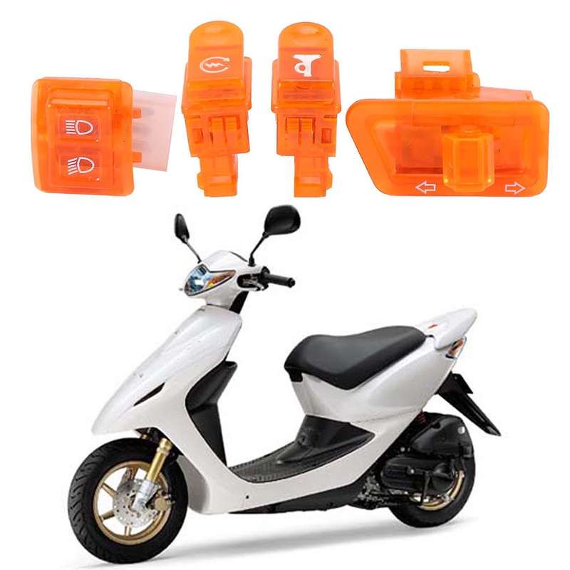 Motorcycle Horn Switch for Honda Dio Zx Af27 Af28 Af34 Af35 Orange