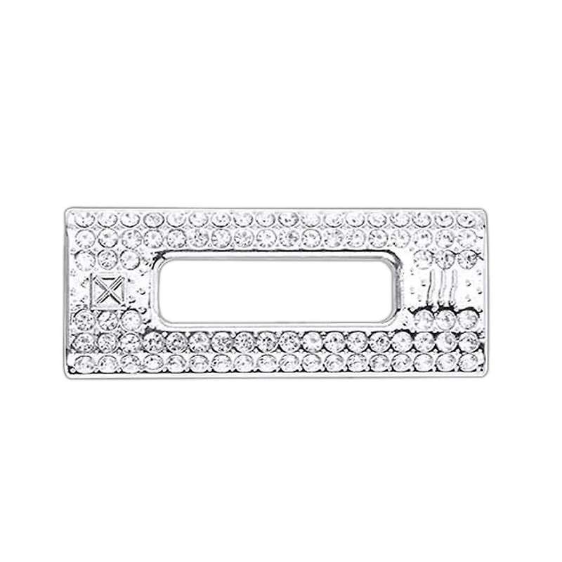 Bling Rear Exhaust Port Switch Air Outlet Cover Trim