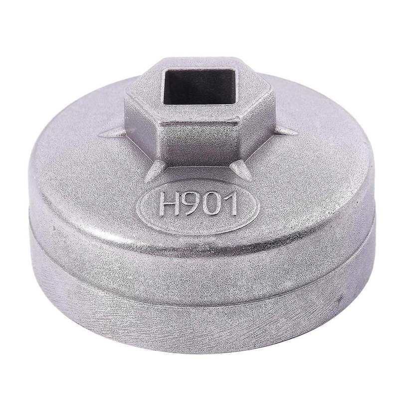 65mm 14 Flutes Oil Filter Cartridge Cap Wrench Tool Socket Remover