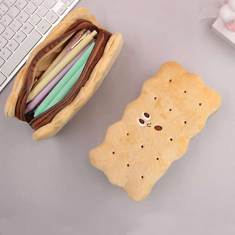 Pencil Bags Stationery Trousse Large Capacity Plush Cute Pen Case