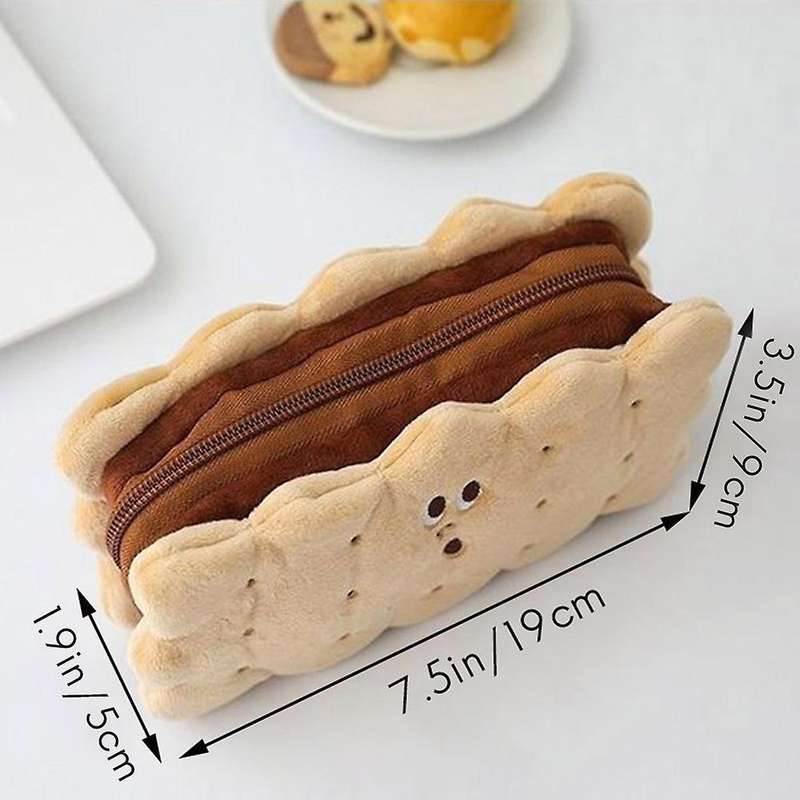Pencil Bags Stationery Trousse Large Capacity Plush Cute Pen Case