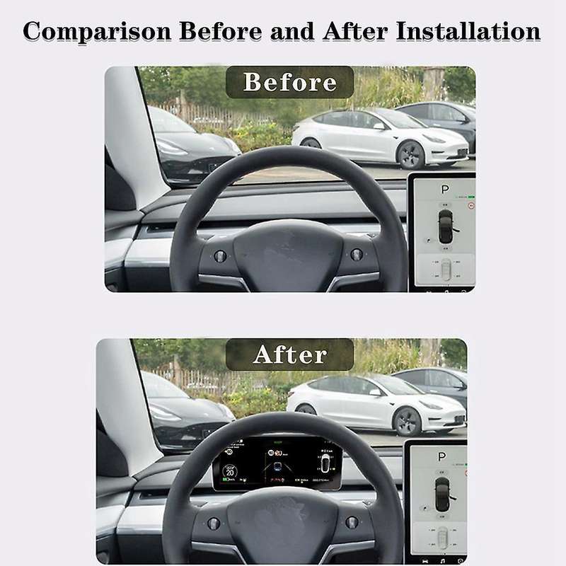 8.8 Inch Smart Screen for Tesla Model 3 Y with Carplay and Android