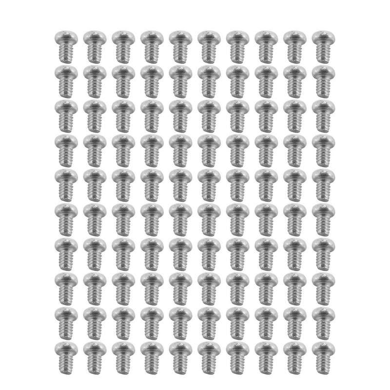 100pcs Crosshead Phillips Pan Head Screws Bolt M2 X 3mm