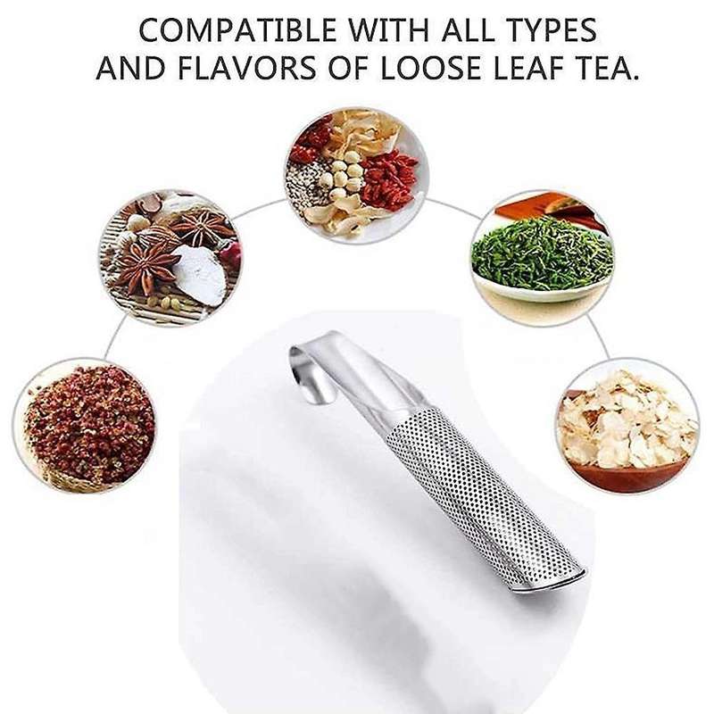 Stainless Steel Tea Strainer for Loose Tea, Coffee, Long-handle