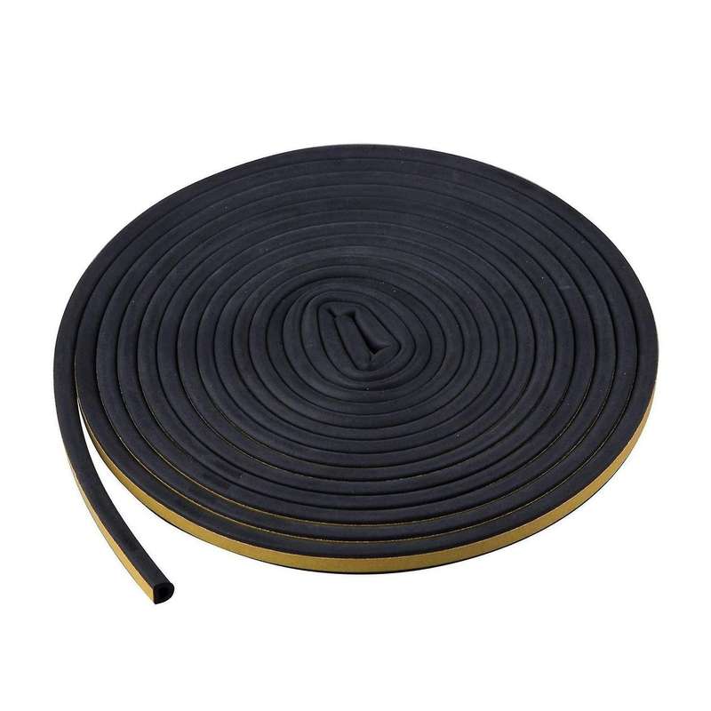 Sealing Strip 5m Black D Shaped Door Seal Strip for Door and Window