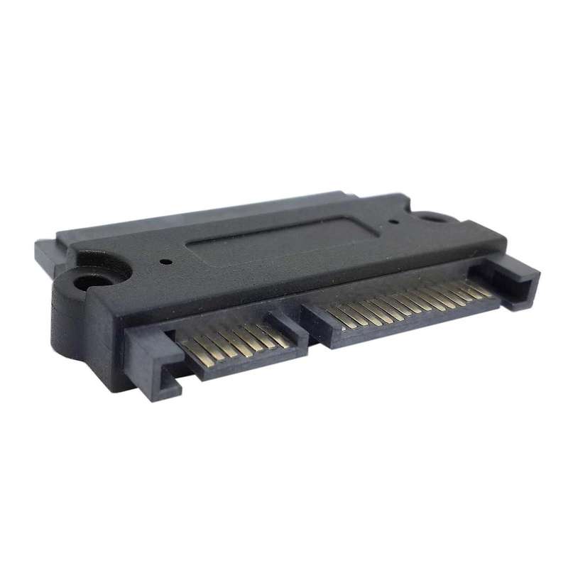 Sata 22p 7 + 15 Male to Sata 22pin Female Convertor Adapter