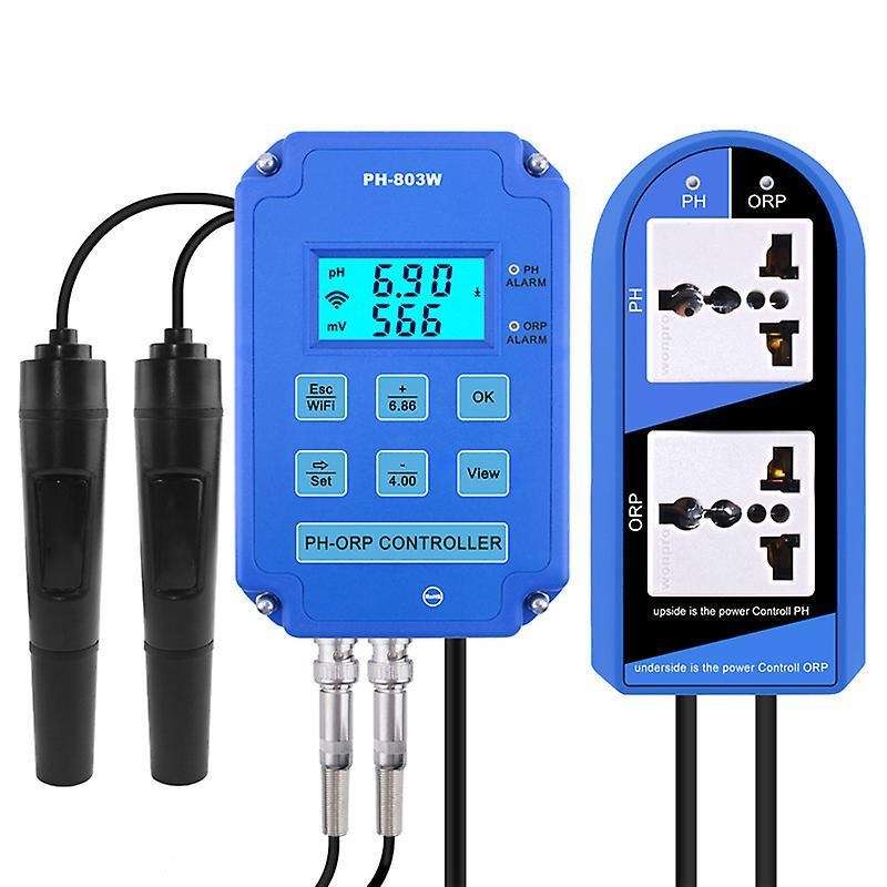 Digital Meter Ph-803w Orp/ph Meter Controller Online Monitor Eu Plug