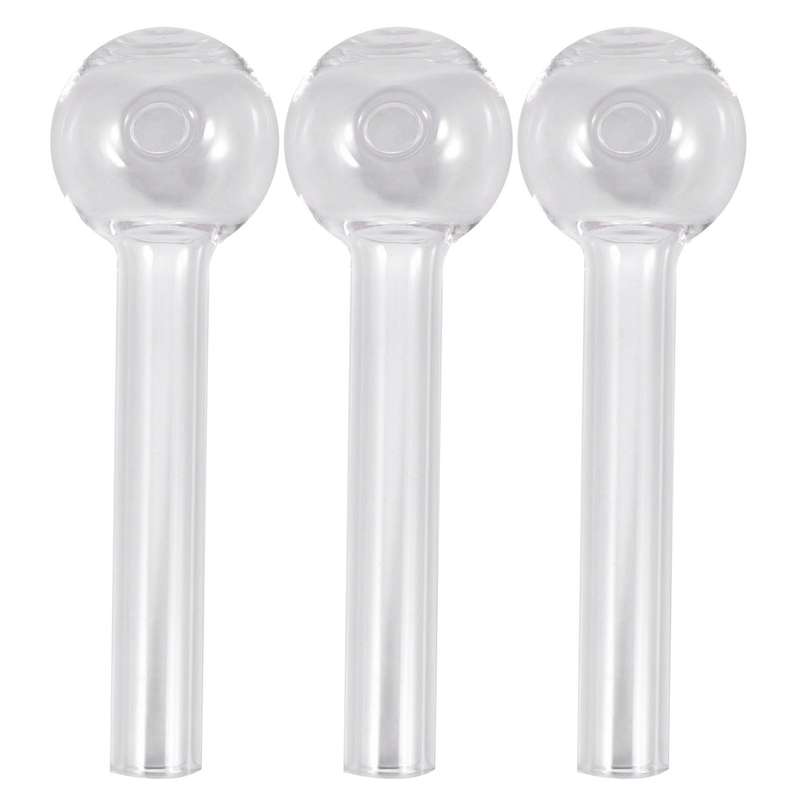 12cm Colored Glass Oil Burner Pipe Glass Oil Burner Glass Pipe