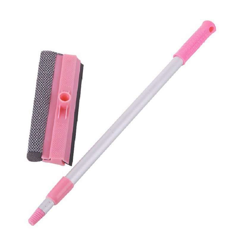 Glass Cleaning Wiper Double Side Blade Rubber and Sponge 25.4 Cm