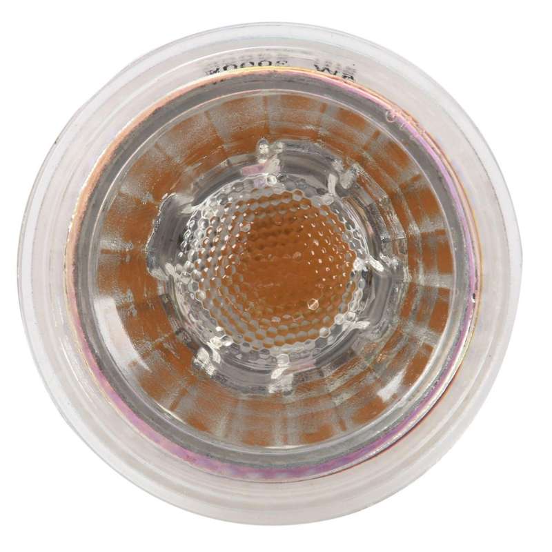 1x 5w Mr16(gu5.3) Dimmable Led Cob Spot Light Ac220-240v, Warm White