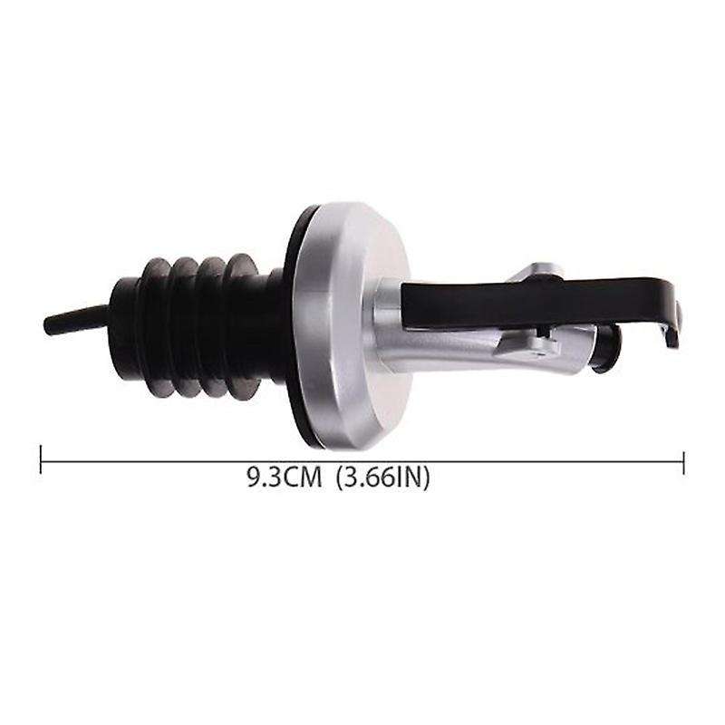 Plastic and Stainless Steel Cork with Dispenser for Bottles